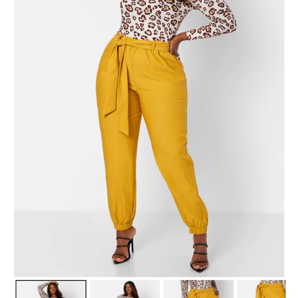 REBDOLLS: Alpha Tie Belt Cargo Joggers